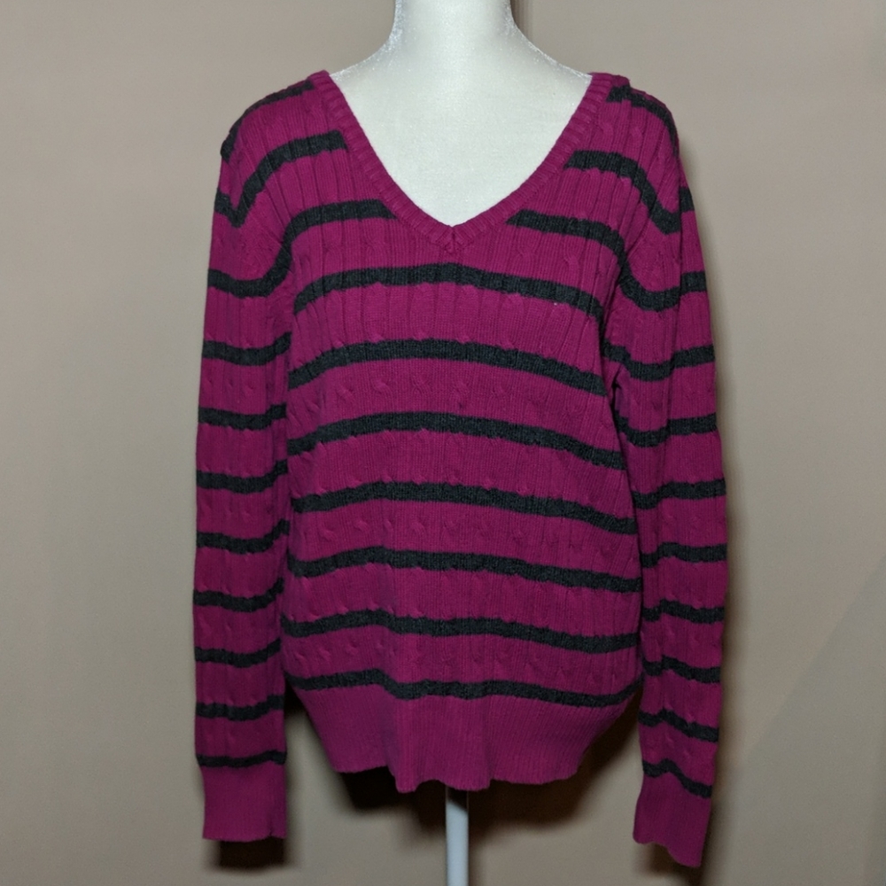 St. Johns Bay stripe sweater
